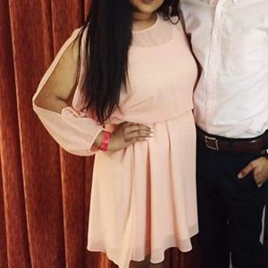 Pink beautiful formal dress